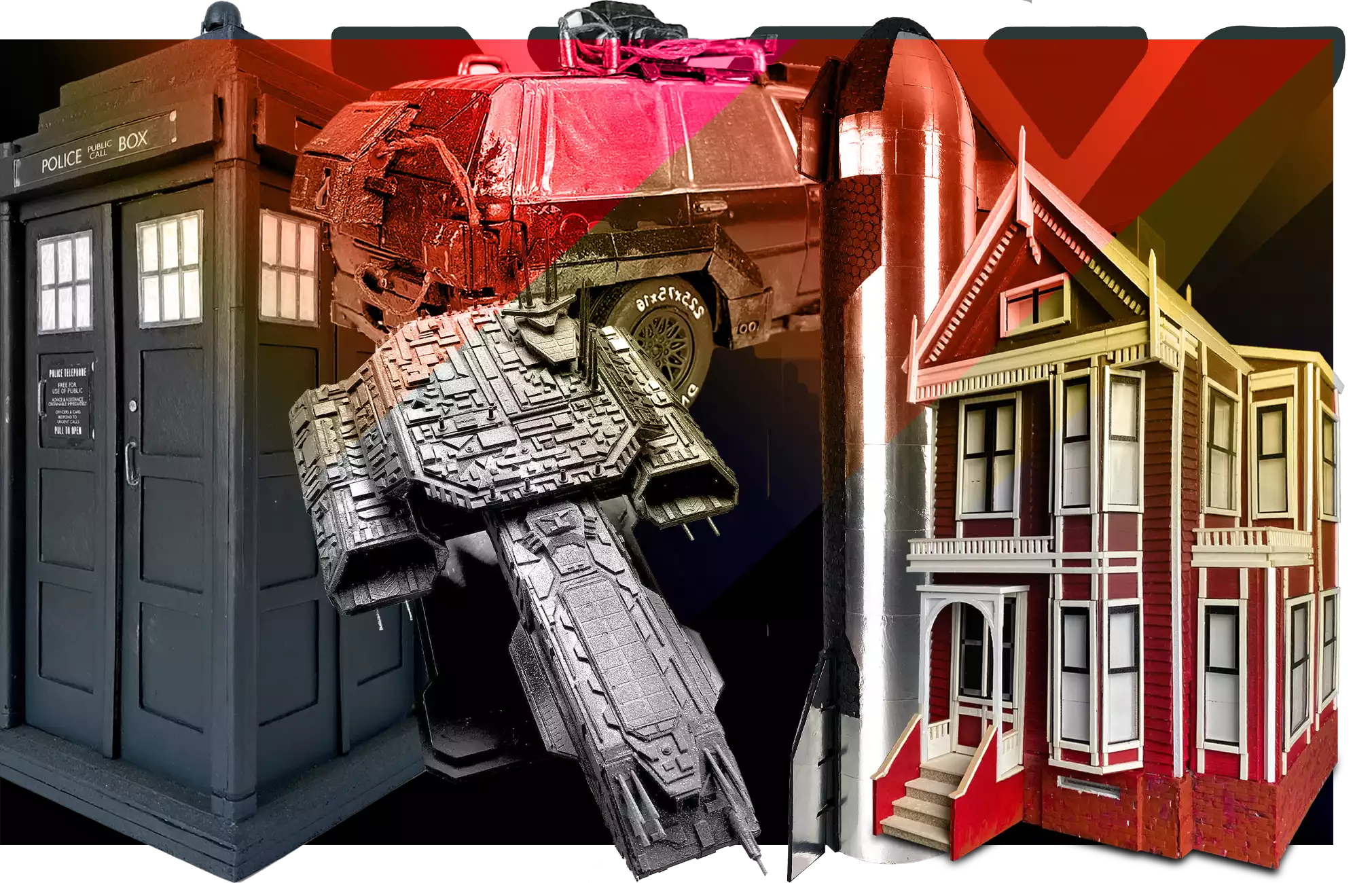 Compilation d'image des travaux de maquettes de JES design pour le présenter comme un teaser visuel